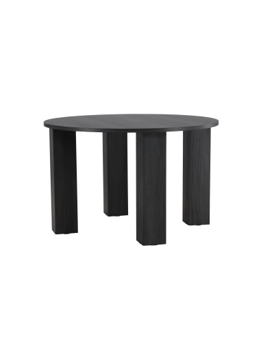 Runt matbord Juno, Ø120 cm, Svart