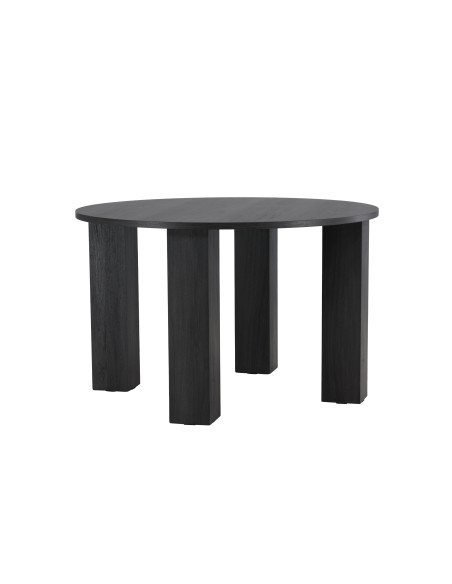 Runt matbord Juno, Ø120 cm, Svart