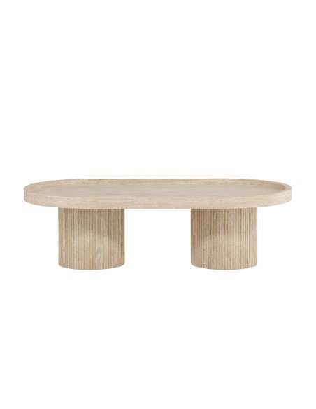 Soffbord Krille soffbord, 120 × 60 cm, Beige