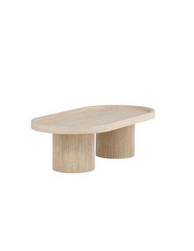 Soffbord Krille soffbord, 120 × 60 cm, Beige