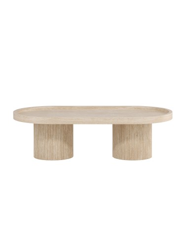 Soffbord Krille soffbord, 120 × 60 cm, Beige