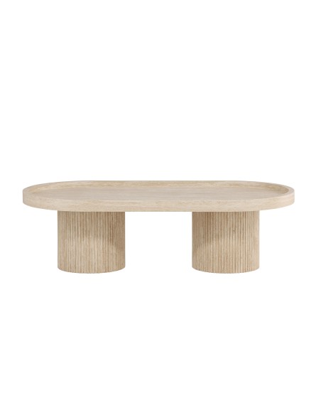 Soffbord Krille soffbord, 120 × 60 cm, Beige