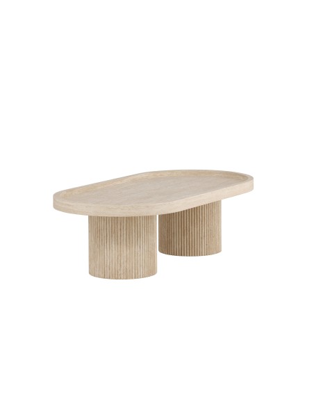 Soffbord Krille soffbord, 120 × 60 cm, Beige