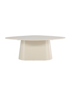 Ovalt matbord Diamond, 210 × 110 cm, Beige