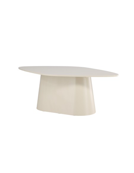 Ovalt matbord Diamond, 210 × 110 cm, Beige