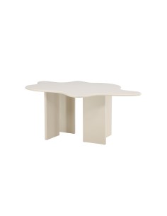 Ovalt matbord Flower, 190 × 123 cm, Beige 2