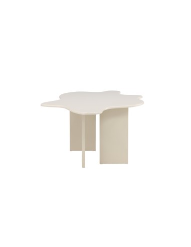 Ovalt matbord Flower, 190 × 123 cm, Beige