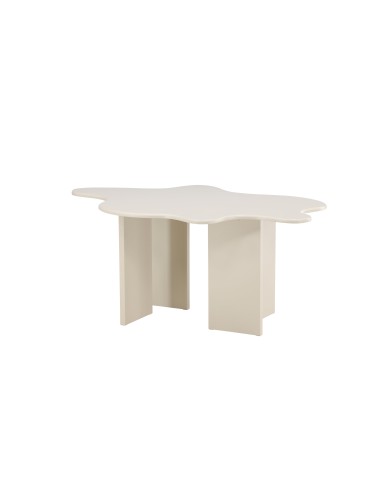 Ovalt matbord Flower, 190 × 123 cm, Beige