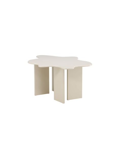 Ovalt matbord Flower, 190 × 123 cm, Beige