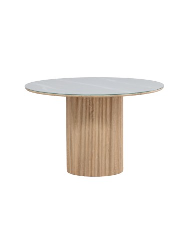 Runt matbord Härön, Ø120 cm, Vit