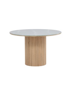 Runt matbord Härön, Ø120 cm, Vit 2