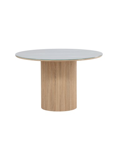 Runt matbord Härön, Ø120 cm, Vit