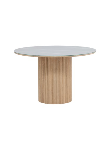Runt matbord Härön, Ø120 cm, Vit