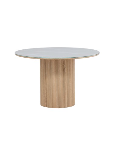 Runt matbord Härön, Ø120 cm, Vit
