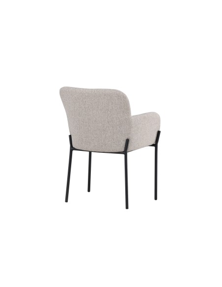 Matstol Vätö, Beige/Svart