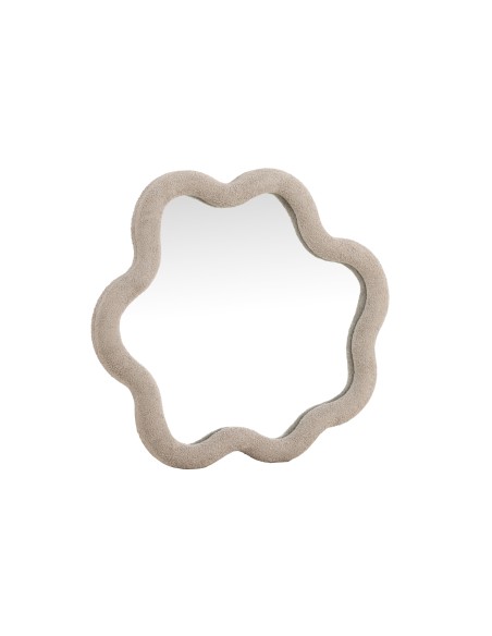 Liten spegel Kungsbacka, Beige,Clear