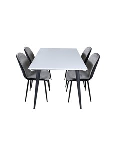 Matgrupp Jimmy med Emma matstolar, 150 × 90 cm 2