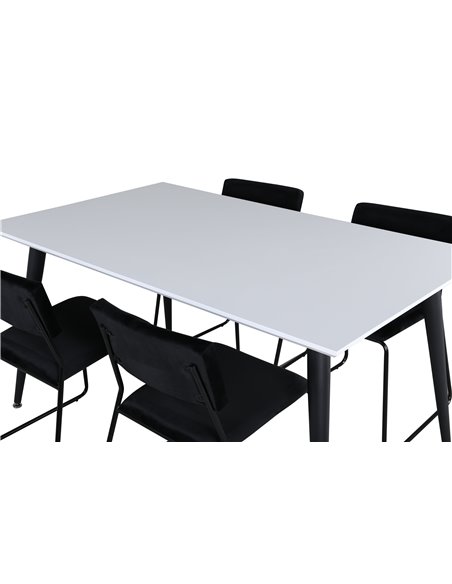 Matgrupp Jimmy med Kenth matstolar, 150 × 90 cm