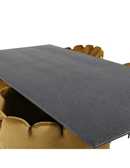 Matgrupp Piazza med Limhamn matstolar, 180 × 90 cm