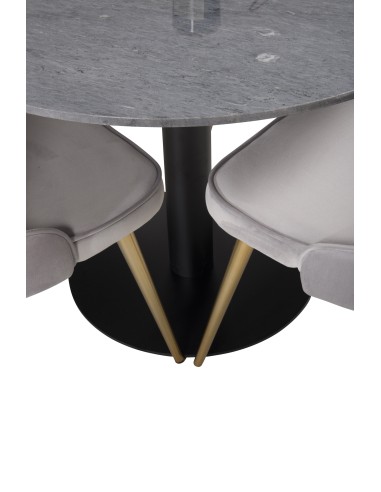Matgrupp Estelle med Velvet Deluxe matstolar