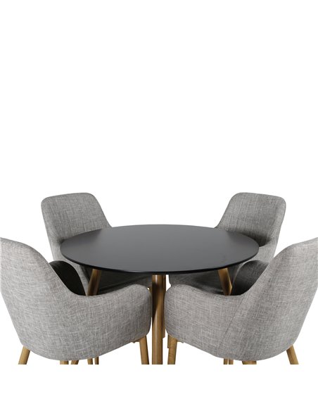 Matgrupp Plaza med Comfort matstolar