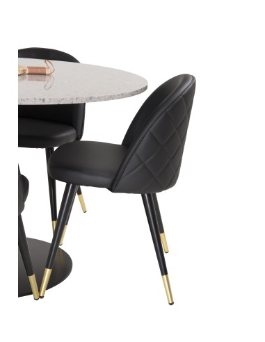 Matgrupp Razzia med Velvet matstolar