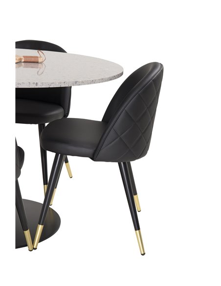 Matgrupp Razzia med Velvet matstolar