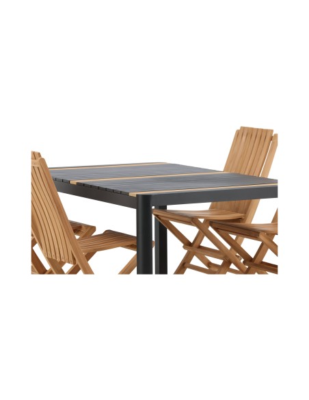 Matgrupp Togo med Ghana matstolar, 150 × 90 cm