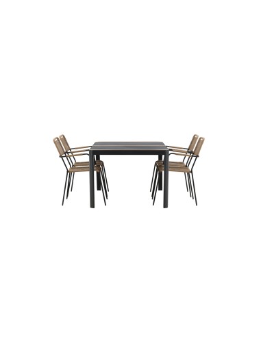 Matgrupp Togo med Lindos matstolar, 150 × 90 cm