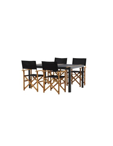 Matgrupp Togo med Marion matstolar, 150 × 90 cm