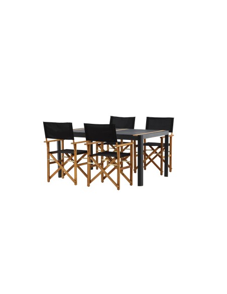 Matgrupp Togo med Marion matstolar, 150 × 90 cm
