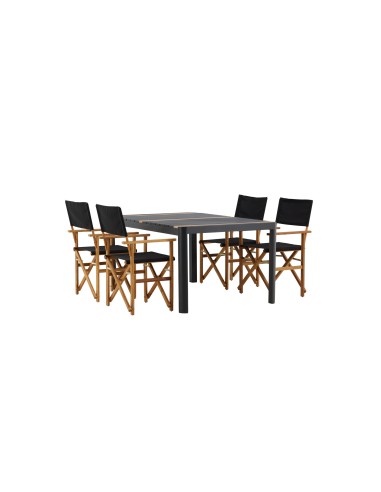 Matgrupp Togo med Marion matstolar, 150 × 90 cm