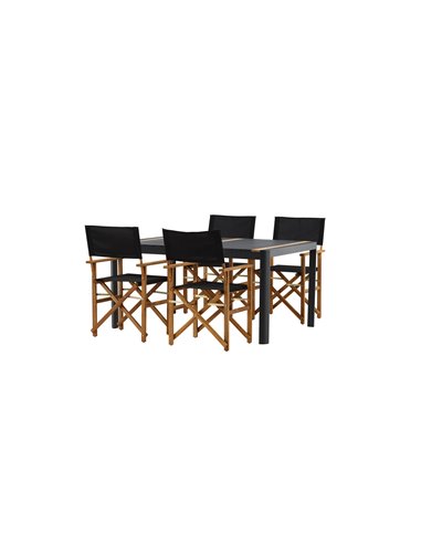 Matgrupp Togo med Marion matstolar, 150 × 90 cm