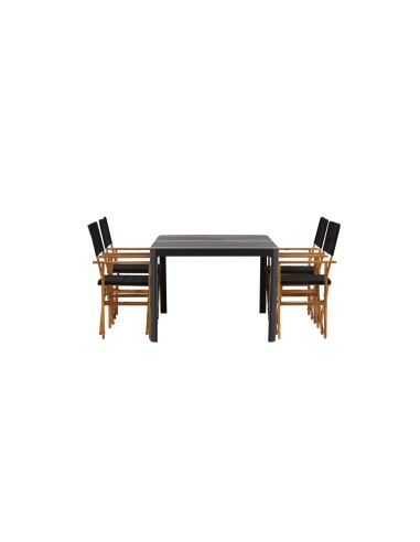 Matgrupp Togo med Marion matstolar, 150 × 90 cm