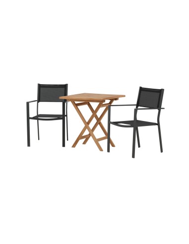 Matgrupp Kenya med Copacabana matstolar, 70 × 70 cm