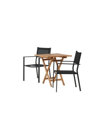 Matgrupp Kenya med Copacabana matstolar, 70 × 70 cm