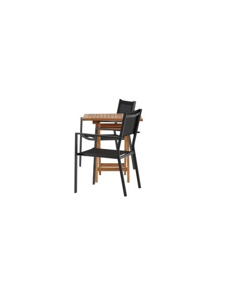 Matgrupp Kenya med Copacabana matstolar, 70 × 70 cm