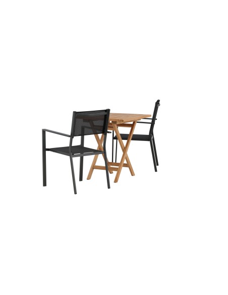 Matgrupp Kenya med Copacabana matstolar, 70 × 70 cm