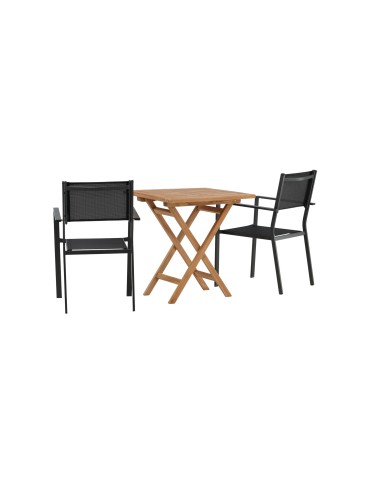 Matgrupp Kenya med Copacabana matstolar, 70 × 70 cm