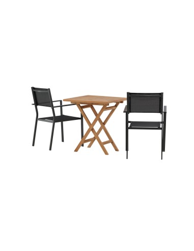 Matgrupp Kenya med Copacabana matstolar, 70 × 70 cm