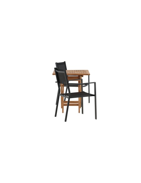 Matgrupp Kenya med Copacabana matstolar, 70 × 70 cm