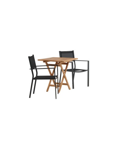 Matgrupp Kenya med Copacabana matstolar, 70 × 70 cm