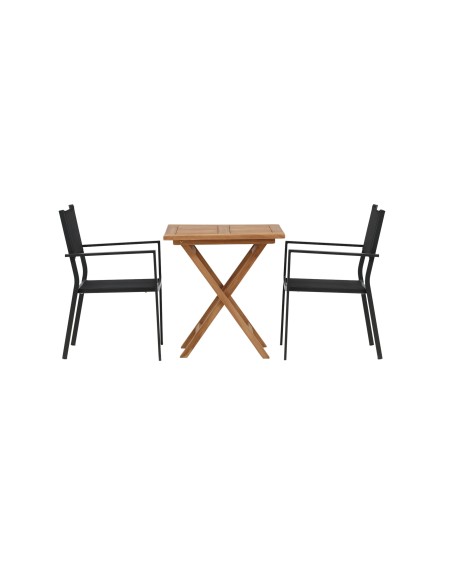 Matgrupp Kenya med Copacabana matstolar, 70 × 70 cm