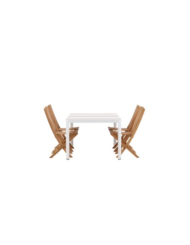 Matgrupp Togo med Ghana matstolar, 150 × 90 cm