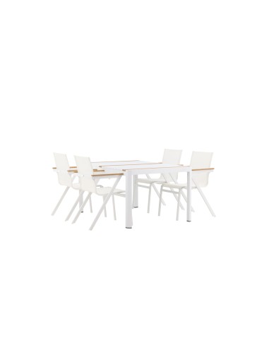 Matgrupp Togo med Mexico matstolar, 150 × 90 cm