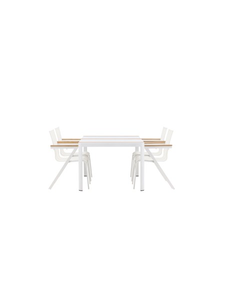 Matgrupp Togo med Mexico matstolar, 150 × 90 cm