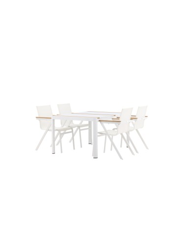 Matgrupp Togo med Mexico matstolar, 150 × 90 cm
