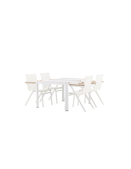 Matgrupp Togo med Mexico matstolar, 150 × 90 cm