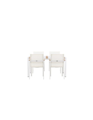 Matgrupp Togo med Mexico matstolar, 150 × 90 cm