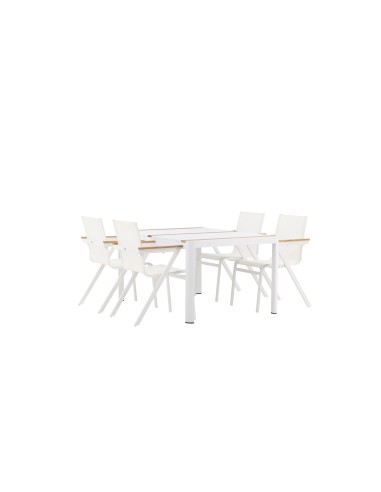 Matgrupp Togo med Mexico matstolar, 150 × 90 cm